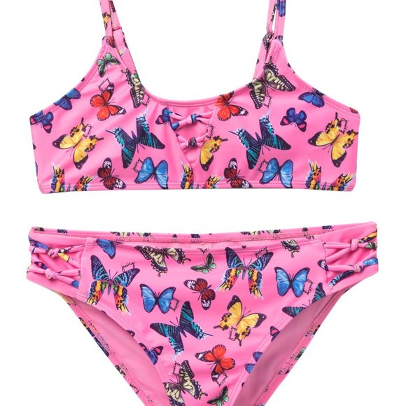 Juicy Couture Big Girls Butterfly 2-Piece Swimsuit - Picture 1 of 1